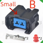 2-Pin Wire Harness Harness Automotive Waterproof Injector Connector Honda fuel injector