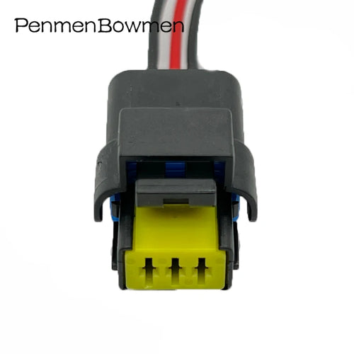 1 Set 3 Pin 211PC032S0049 Auto Headlight Gearbox Electrical Connectors Waterproof Female Wire Harness Plug For Peugeot Citroen