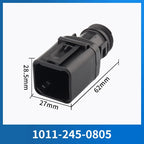 1011-227-0205 Dechi connector snap corrugated pipe DT06-2S/12S tail clamp Straight male and female DT04-2P 1011-229-0205