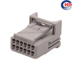 6pin auto waterproof electric plastic wire harness connector 1717106-3/90980-12F71