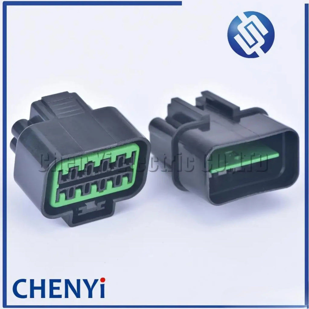 1 set 10 Pin male or female Automotive waterproof Connector headlamp plug adapter  PB625-10027 PB621-10020 For Hyundai