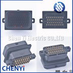 34 Pin 3-1437290-9 1.0mm Series ECU Auto Connector Electrical PCB Computer ECU Connector 64327288-2 4-1437290-1