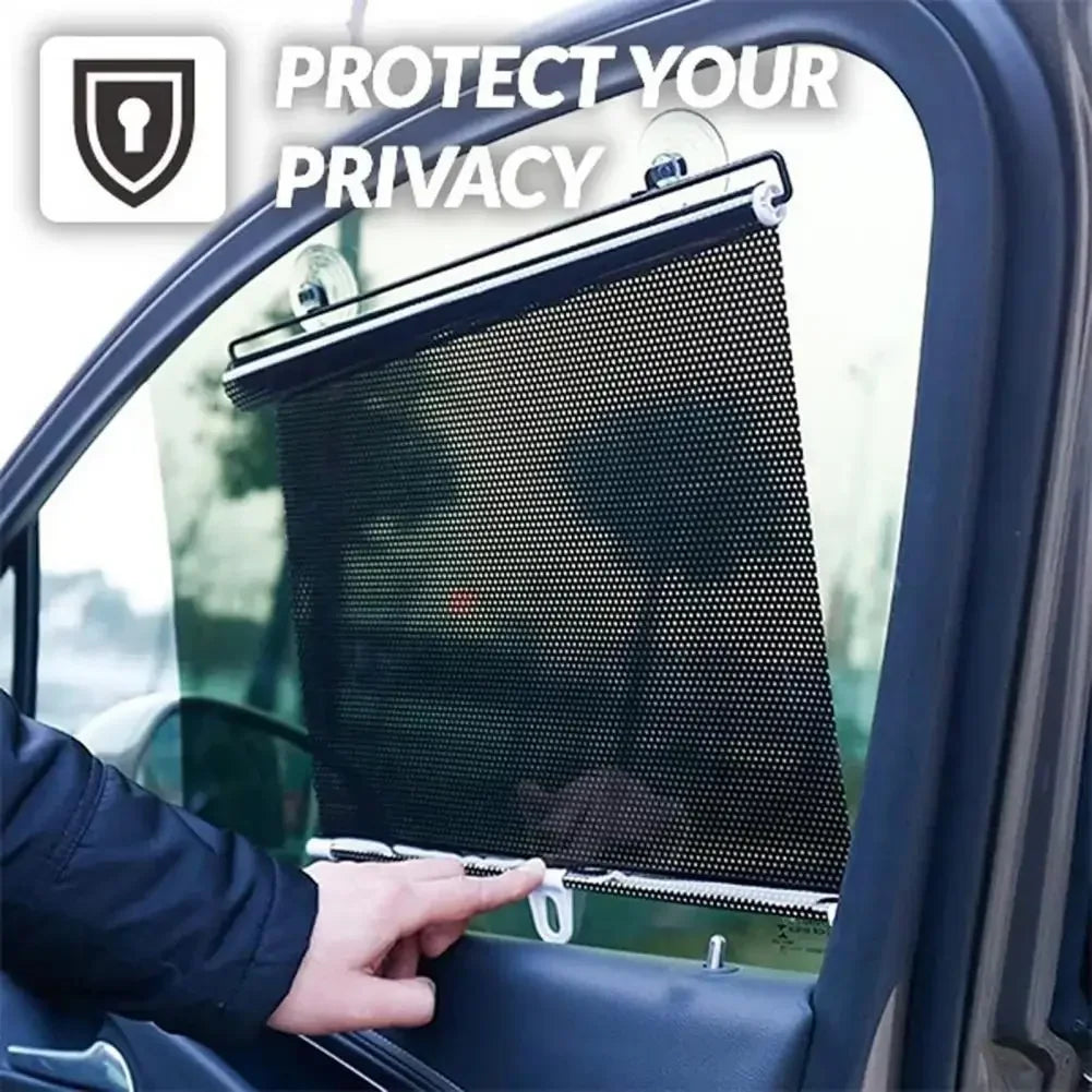 Car Retractable Sunshade Curtain Sunshade And Heat-insulating Side Window Curtains Curtains For Sunshade Blocking amabilis Tools