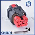 1 set 4 Pin 1.5mm Series male female Auto Waterproof Connector Camshaft Sensor Plug 776487-1 776488-1 For Carter Excavator