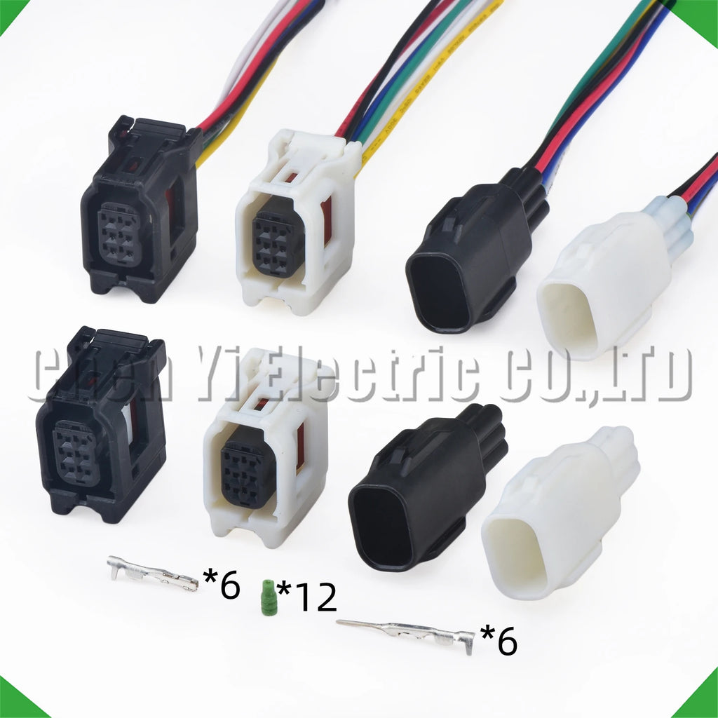 6-Pin Auto Connector Connector Reversing Radar Probe harness 89341-02040 Toyota