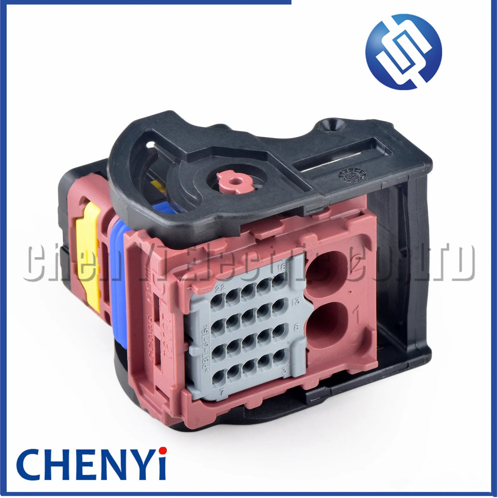 22 Pin Auto waterproof connector ECU Computer board harness plug 64326-1001 98835 18191 64326-1002 For Peugeot Citroen Renault