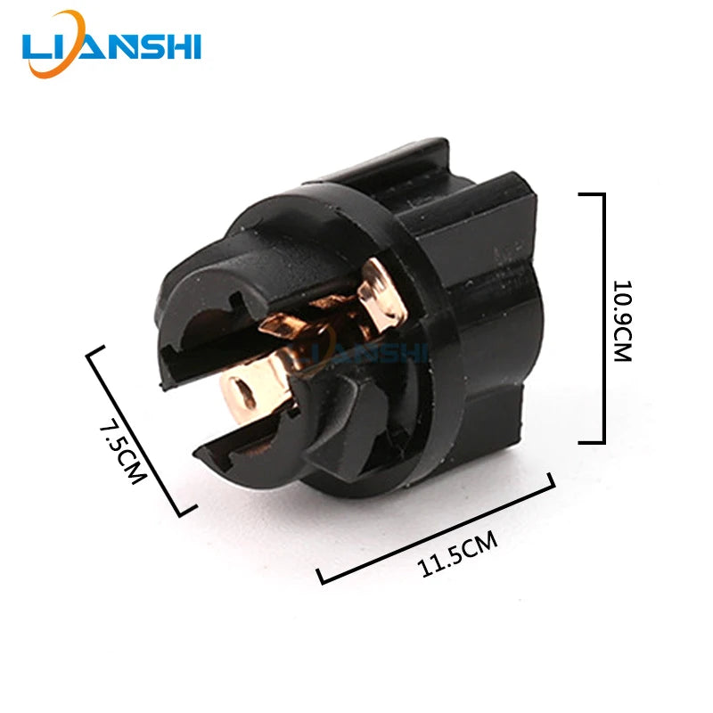 T5V2S1S3V3 Russian instrument panel lamp holder Dongfeng Motor 5mm lamp holder copper contact parts auto and motorcycle accessor