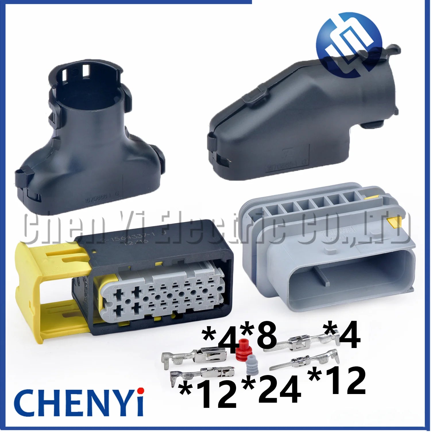 16 Pin Waterproof Automotive Connectors Wire Harness plug 2-1564337-1 2-1564528-1 2-1564529-1 For Scania ELC4 Suspension ecu