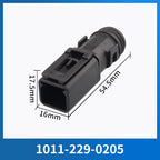 1011-227-0205 Dechi connector snap corrugated pipe DT06-2S/12S tail clamp Straight male and female DT04-2P 1011-229-0205