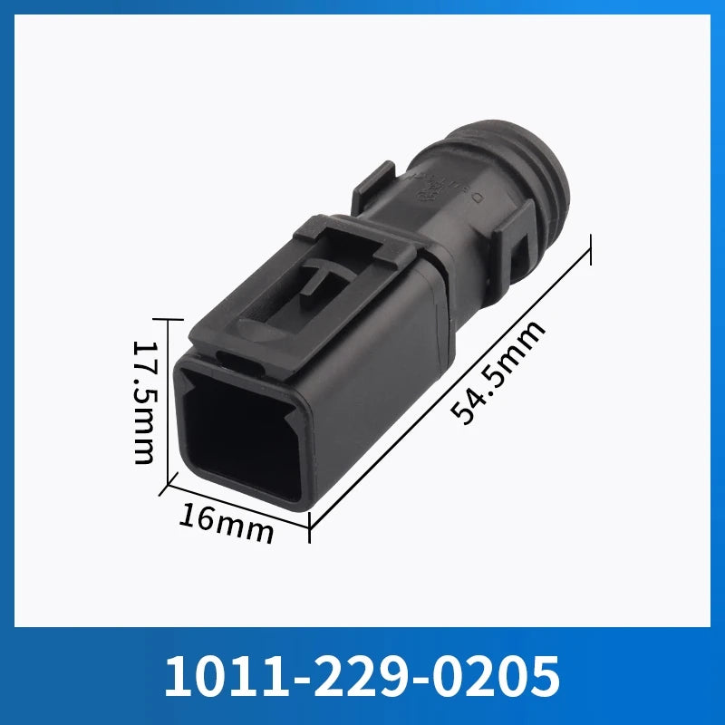 1011-227-0205 Dechi connector snap corrugated pipe DT06-2S/12S tail clamp Straight male and female DT04-2P 1011-229-0205