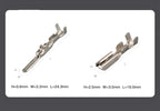 1 Set 2 3 4 6 Pin 2.2mm Auto Reversing Radar Electrical Cable Connectors Waterproof Female Male Wire Harness Plug 6187-2801