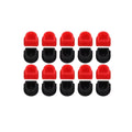 Red & Black Dust Plugs for Anderson Connector Plugs Versatile Applications Parts Waterproof Fixing Plug 50A-175A Cable Kits