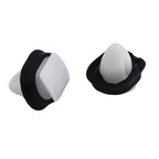 50Pcs Door Exterior Side Molding Trim Clips Plastic For Fiat Exterior Side Molding Massage Lower Door Trim Clips