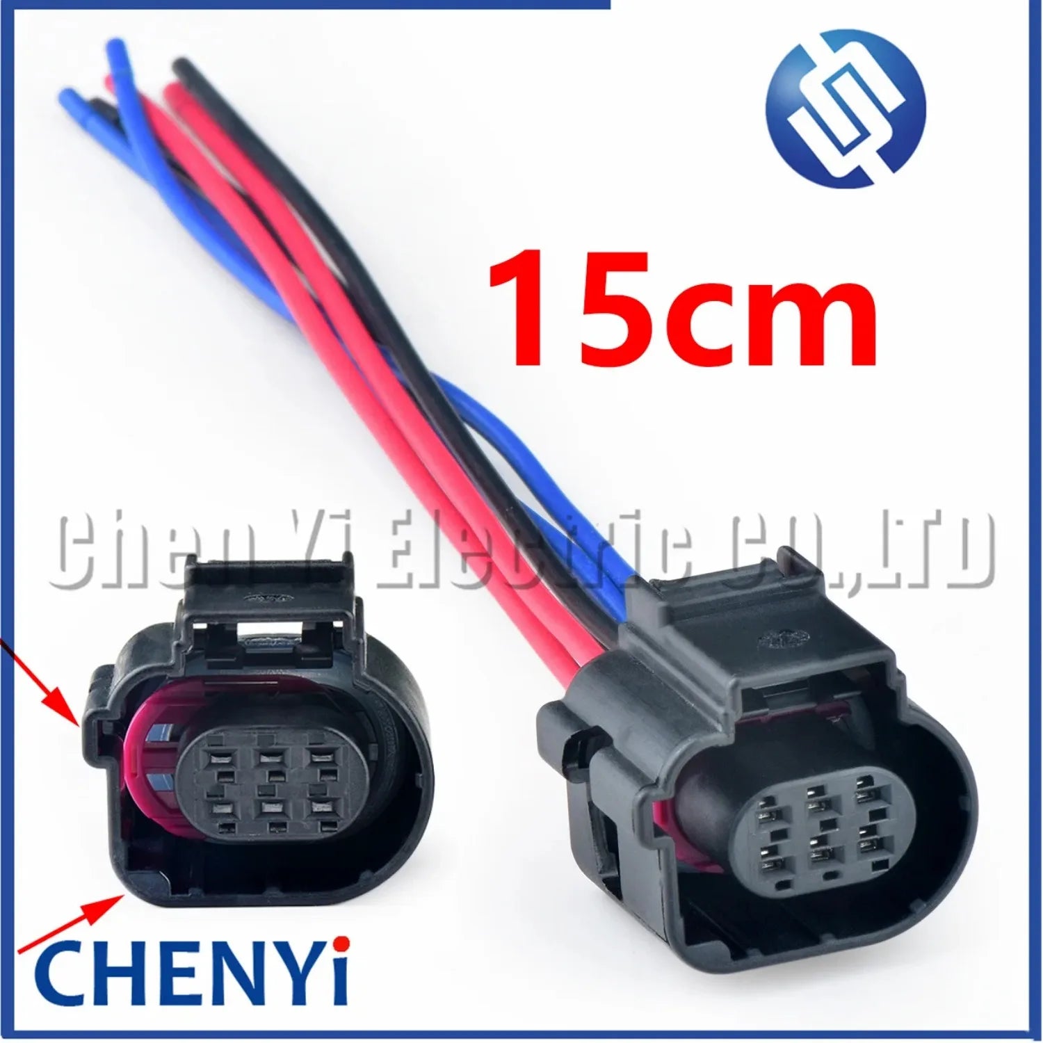 6 Pin Auto connector Car steering gear throttle taillight plug 4H0973713 4H0973713B 4H0973713C 4H0973713D 4H0973713E