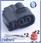 2 Pin Ignition Coil Female Automotive Connector CVVT Fuel Injector Plug Wiring Harness Socket GS1D-67UC1 MG640605 90980-10609