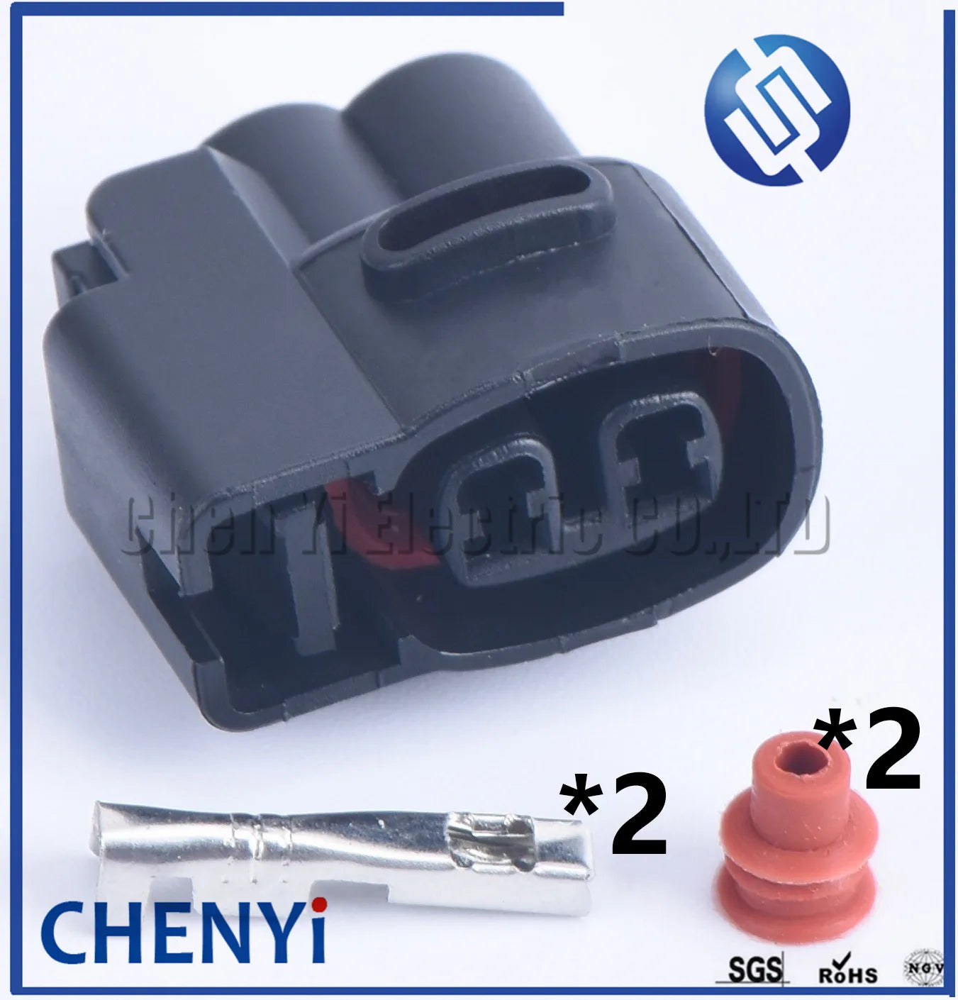 2 Pin Ignition Coil Female Automotive Connector CVVT Fuel Injector Plug Wiring Harness Socket GS1D-67UC1 MG640605 90980-10609