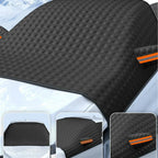 Car Windshield Snow Cover, Frost-Proof & Anti-Freezing Windshield Cover for Winter, Car Window Cover, Winter Car Cover Amagi