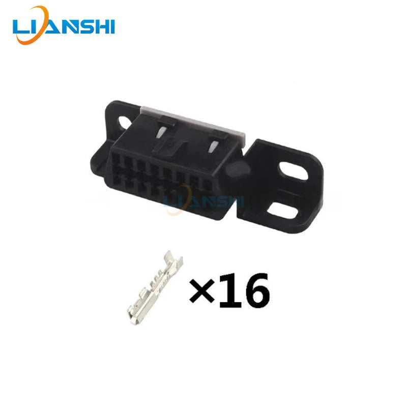 MG610761-5 is compatible with the 12110250 popular OBD diagnostic socket plug DJ7161F-1.8-21