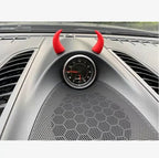 Short Devil Horns Stickers Helmet Decoration Motorcycle Bicycle Helmet Styling Headwear Devil Wings Decor Helmet Amagi