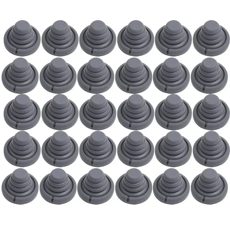 Car Door Anti-Collision Silicone Pads Sound Insulation Gasket Auto Soundproof Shockproof Sealing Rubber Pad Door Edge Sticker