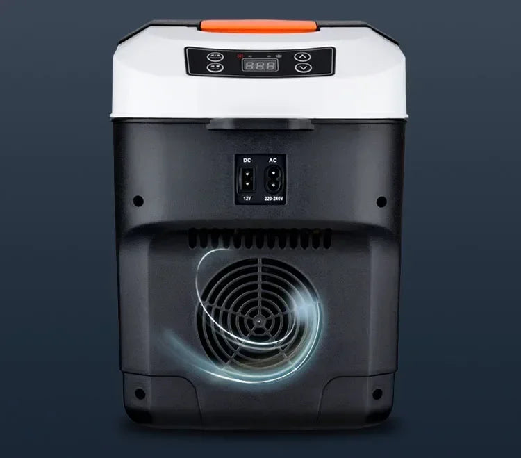 US/EU 220-240V 10L Car Home Refrigerator Mini Fridges 12/24V Freezer Cooler Heater Food Storage Box For Car Home Camping