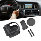 Car Large Water Cup Holder Auto Car Outlet Air Vent Mount Black Drink Cup Water Bottle Can Holder Rack Drink Bottle Cup Support