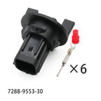 The OBD plug 7289-9553-30 TB2-3 is suitable for the Euro 5 diagnostic wire plug of the new Yamaha Suzuki motorcycle