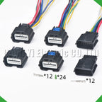12-pin auto connector connector connector front bumper reverse radar harness nissan nissan