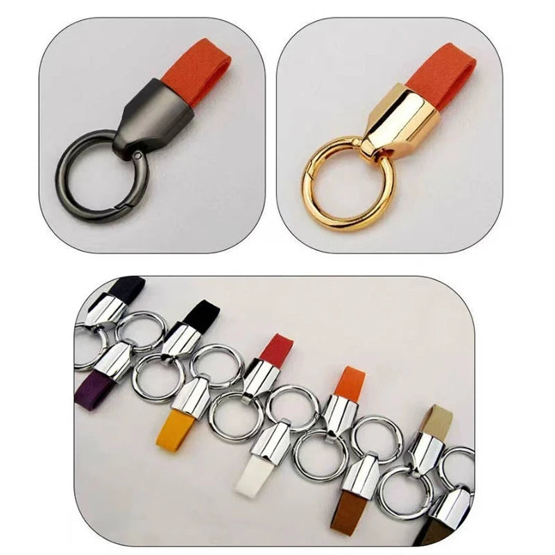 Car Key Chain Pendant Men And Women Personality Creative High-end Simple Waist Hanging Car Chain Ring Pendant Anti-scratch Wear