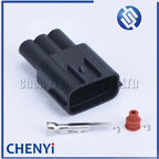 2 sets 3 Pin male female Waterproof Automotive Sensor Connector 6189-0779 Ignition Coil Socket For Nissan BYD F0
