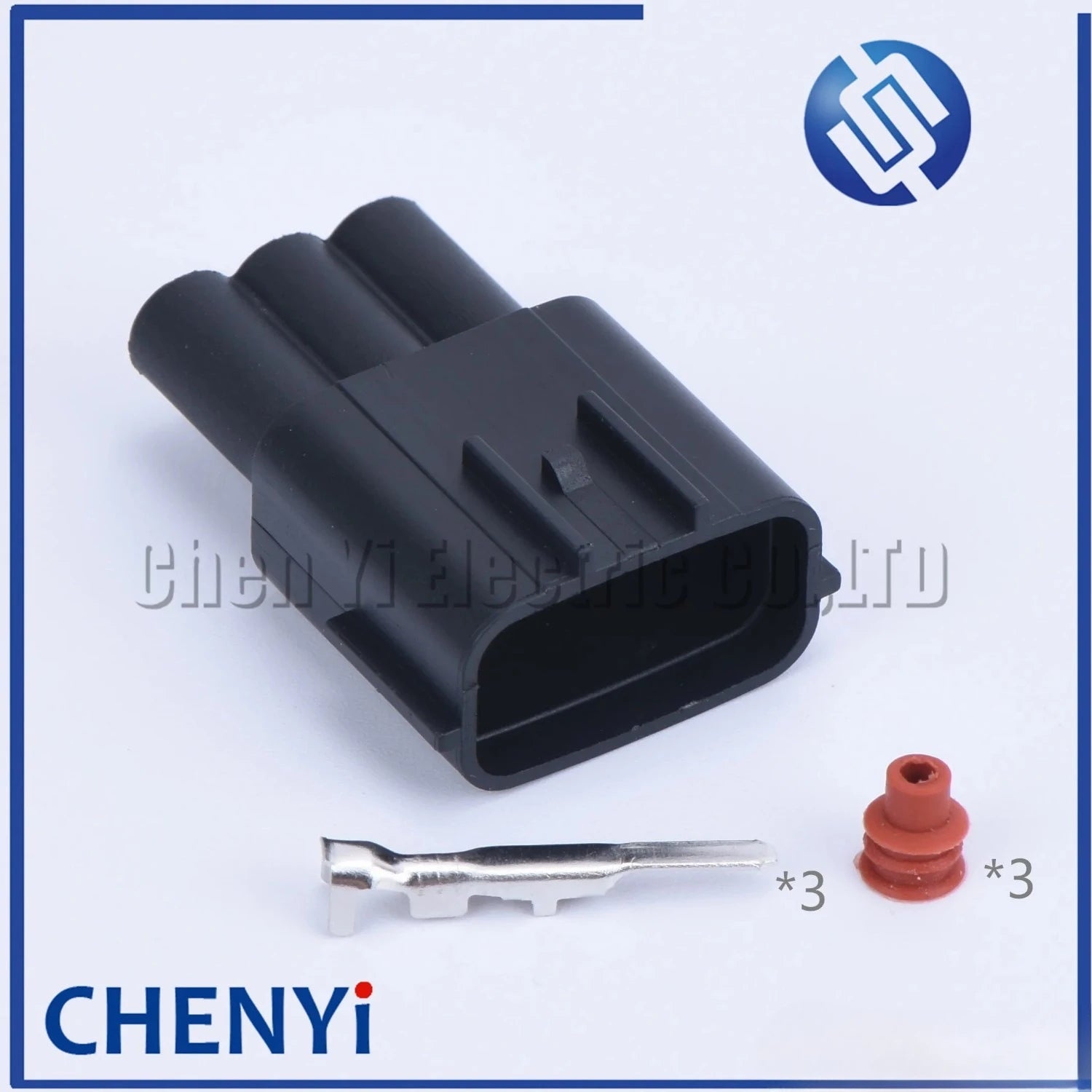 2 sets 3 Pin male female Waterproof Automotive Sensor Connector 6189-0779 Ignition Coil Socket For Nissan BYD F0