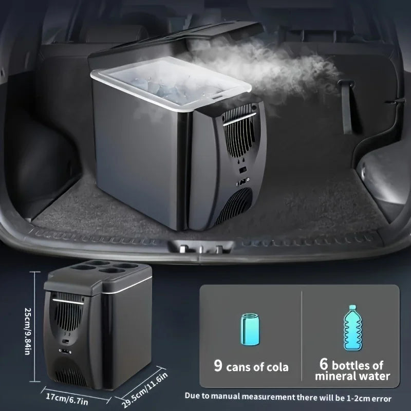 6L 12V Electric Car Refrigerator Mini Freezer Freezer Cooler Warmer Electric Fridge Portable Icebox Travel Refrigerator Amagi