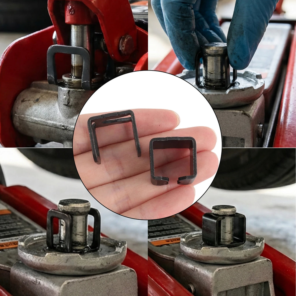 1/3PCS Jack Hoop Claw Clamp Clips Repair Tool Kit Threaded Cylinder Piston Plunger 2T Universal Hydraulic Jack Accessories
