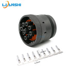HD16-9-1939S automotive 9-pin connector male and female waterproof connector HD10-9-1939P