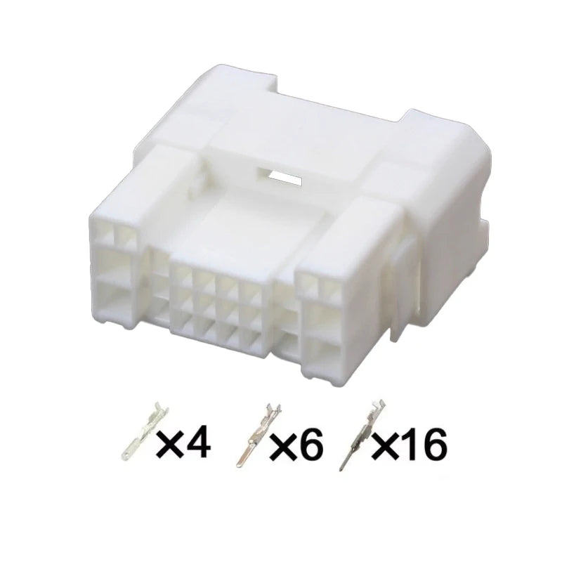 Suitable for Kia, Hyundai and BYD car door A-pillar and B-pillar wiring harness connector plugs 6098-7907/3098-7912
