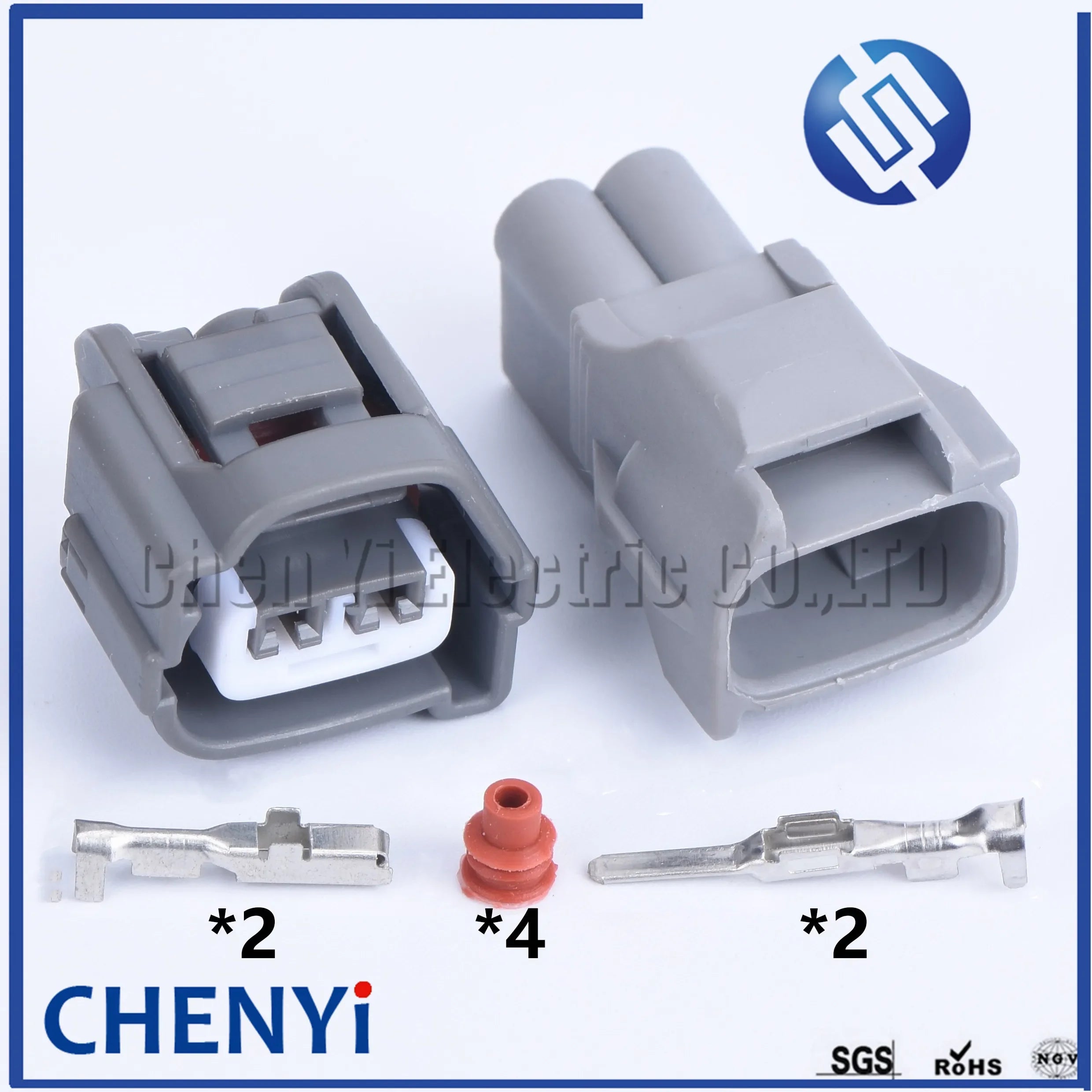 2 Pin Auto connector Ignition Coils wire harness Plug 7283-7021-10 90980-10901 7282-7021-10 90980-10900 For Toyota Hyundai