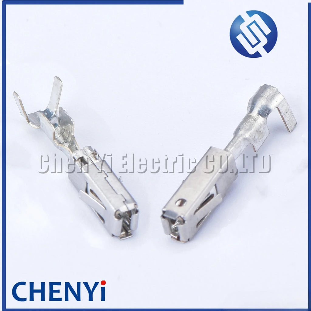 50 Pcs 2.8mm series terminals wire terminal Crimp terminal for auto connector and terminals DJ627B-2.8B for 1-968849-1