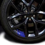 New 6Pcs Reflective Car Wheel Rim Sticker Wheel Hub Decals for CHERY TIGGO 3 4 5 7 PRO 8 Vinyl Stickers Hash Mark Stripe amagi