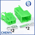 2 Pin 6.3mm series male or female automotive connector high current plug 7123-6026-60 7122-6026-60 With  pins
