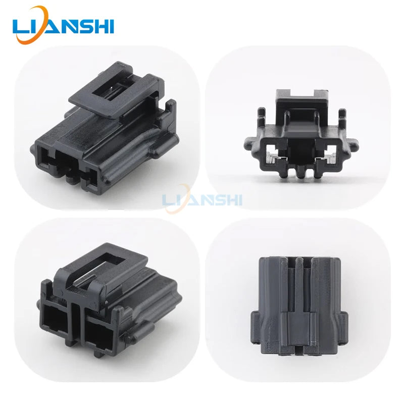 DJ7023A-2.8-21 Domestic car headlight plug Car wiring harness 2-hole connector plug with terminal