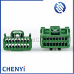 16 Pin Automotive CD player connector Amplifier audio plug 7283-6453-60 7282-6453-60 For Volvo Land Rover Mazda Buick