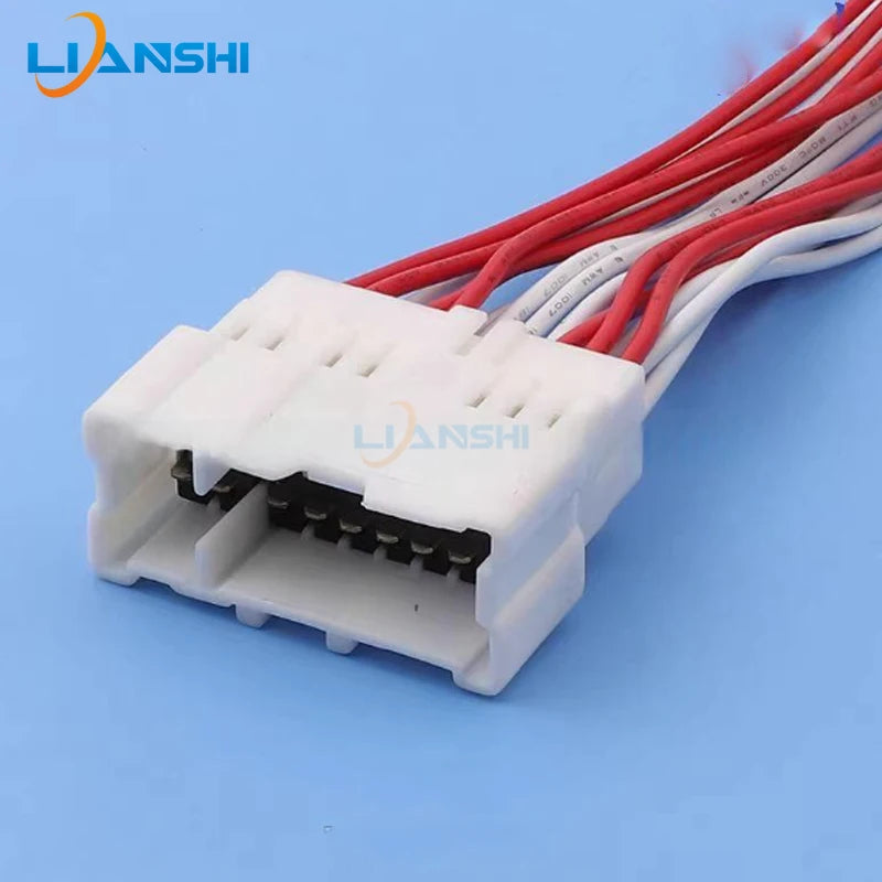 6098-6957/6098-6986 is suitable for 16-hole wiring harnesses with male and female plugs of Nissan anti-theft window lifters