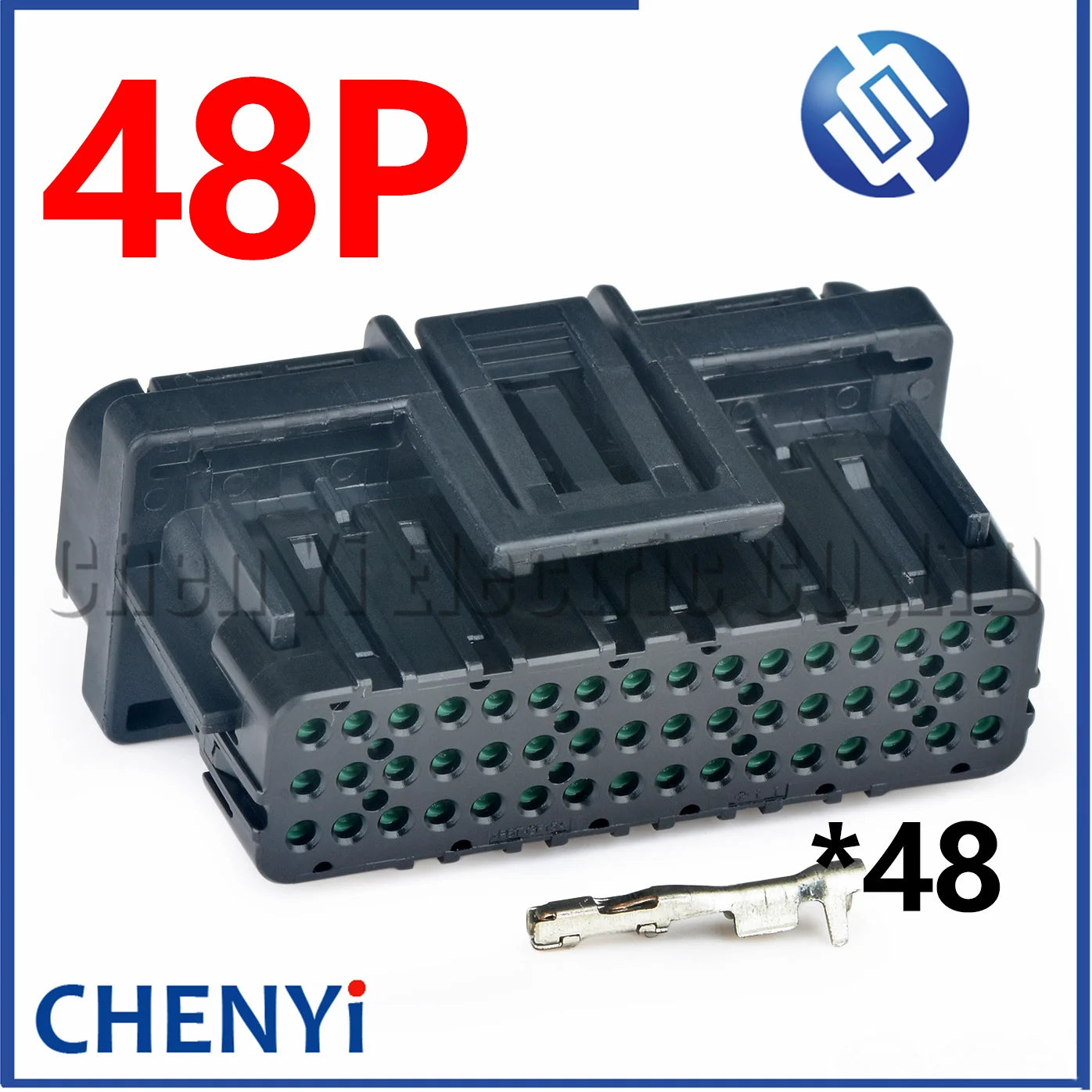 48 Pin auto Motorcycle engine ECU ECM PCB connector wire harness plug 6189-8098 For Honda CRF300F