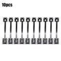 10PCS Sill Trim Fastening Clips For Opel Corsa Astra For Vectra 164987 9174457 Side Skirt Sill Panel Moulding Trim Clips