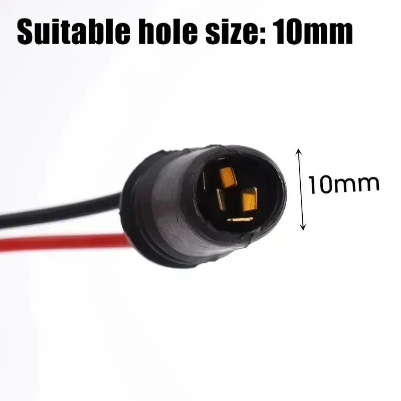 T10 W5W Car Wedge Light Bulb Socket Connector Holder Extension LED Lamp Bulb Base Holder Socket Wedge Base Light Bulb Plug