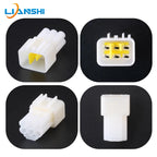 FW-C-6F-B/FW-C-6M-B Automotive waterproof connector Connector 6p harness plug rubber shell with terminal