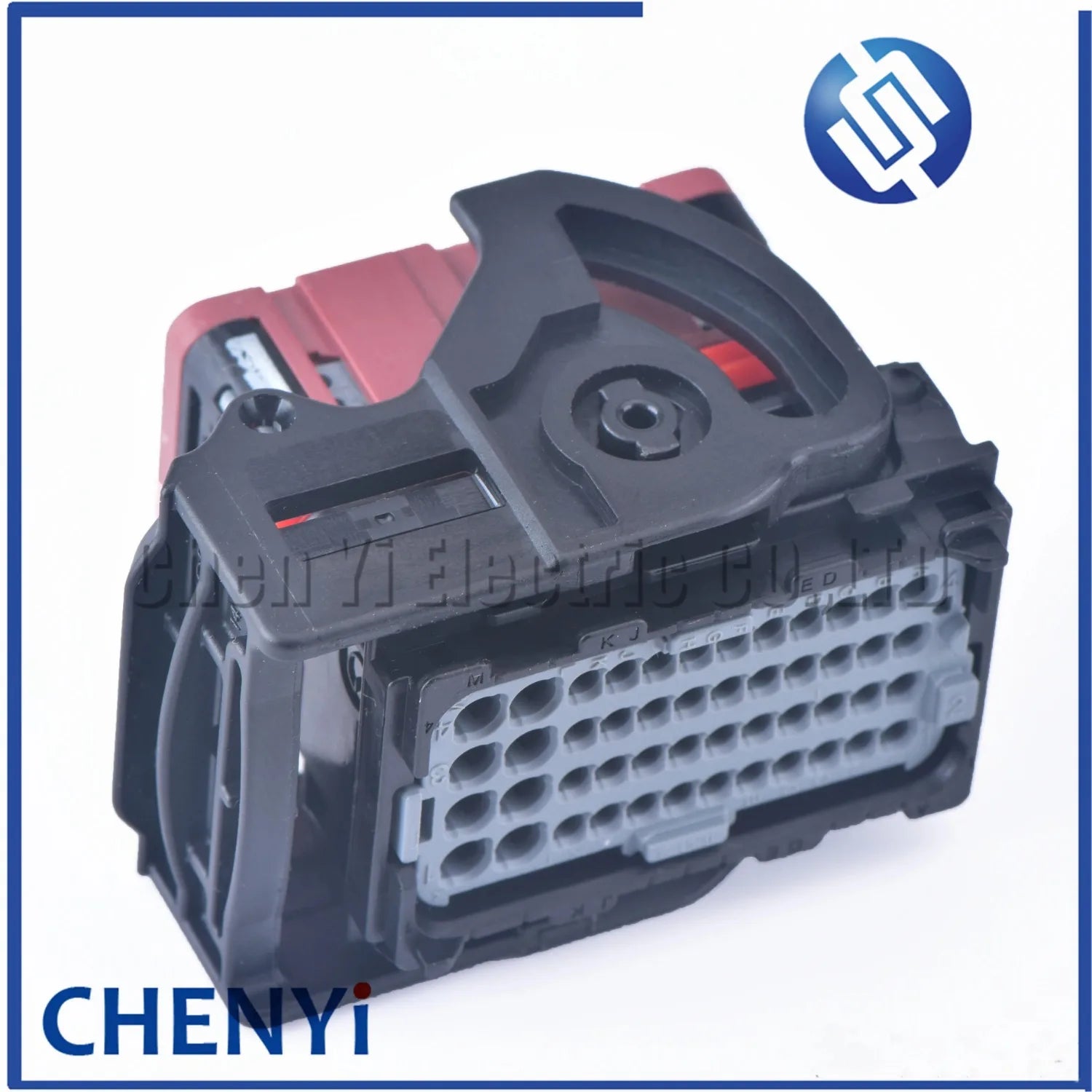 Brown 48 Pin way Receptacle Hybrid Modular Wiring Plug ECU connector With Pins 64320-3319 64319-1301 643201319