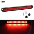Universal 15 LED Trailer Light Bar 12-24V Brake Light with Sequential Flow Signal Turn Signal Lights for Truck Pickup Boat Amagi