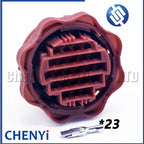 23 Pin/way Car Door wiring harness plug instrument connector with Pin For Peugeot Citroen Picasso Xsara Sienna Elysee 206 207 C2