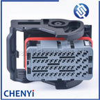 Gray 48 Pin way Sealed Hybrid Modular Wiring Plug Left Wire Output Black Connector Socket 64320-1318